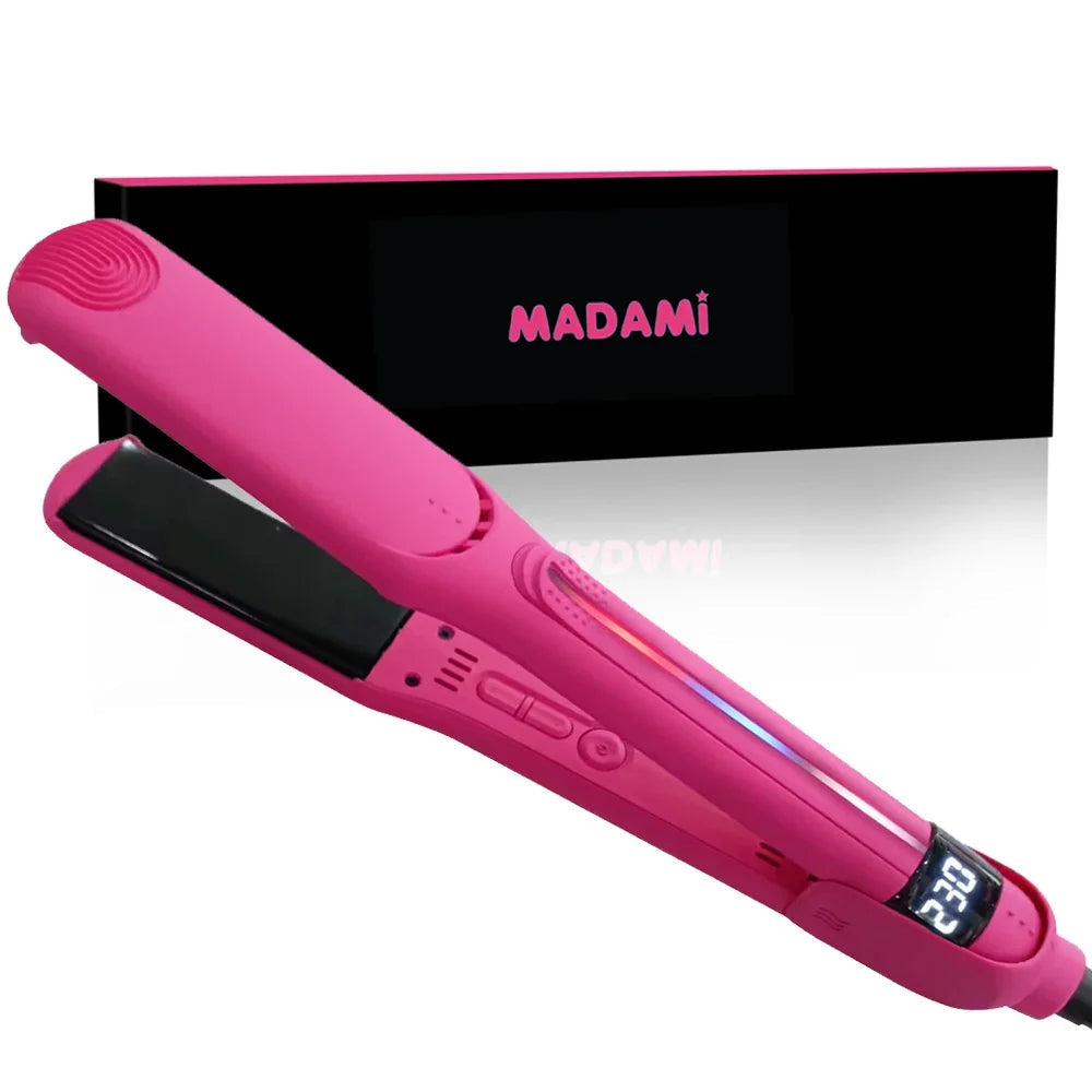 Professional Ceramic Flat Iron Dual Voltage Hair Straightener