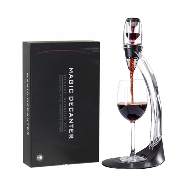 Aérateur à vin haut de gamme avec système de purification avancé