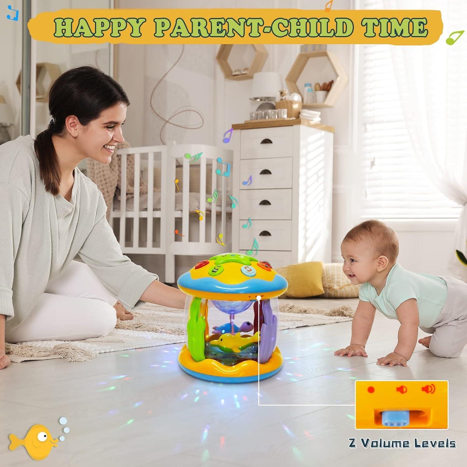 Interactive Baby Playset with Lights and Music – Learning and Discovery, Safe for Ages 6 Month and Up