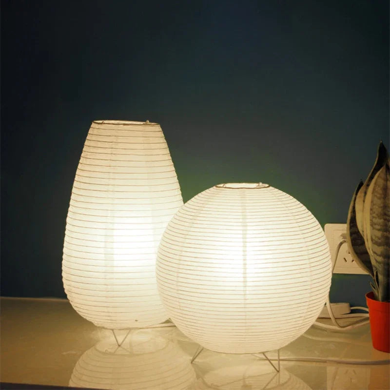 Traditional Rice Paper Table Lamp - Halri