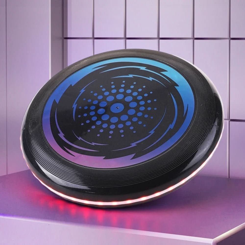 LED Luminous Frisbee – USB Rechargeable Multicolor Light-Up Disc for Night Games, Durable & Lightweight, 27cm Diameter 5