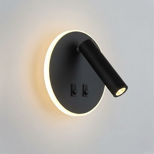 Adjustable LED Wall Lamp with Slim Metal Design - Halri