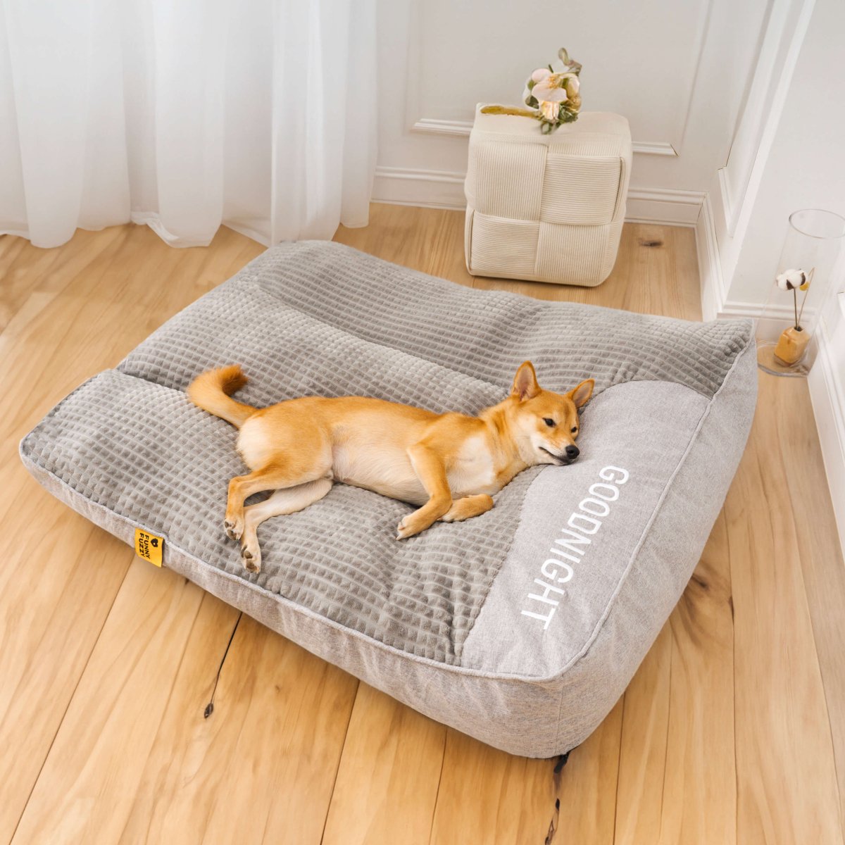 Lit douillet pour animaux de compagnie