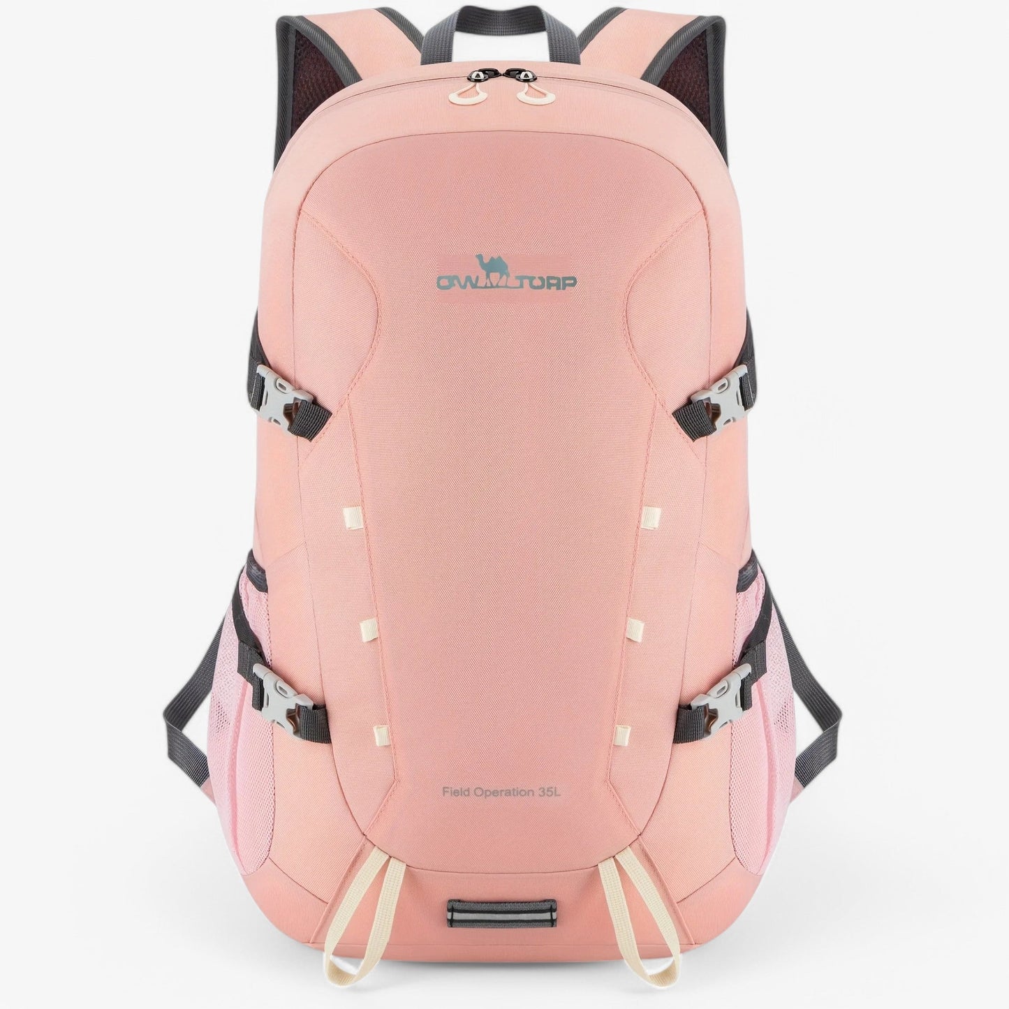 Spacious Water Resistant Hiking Backpack, Compact Folding Style