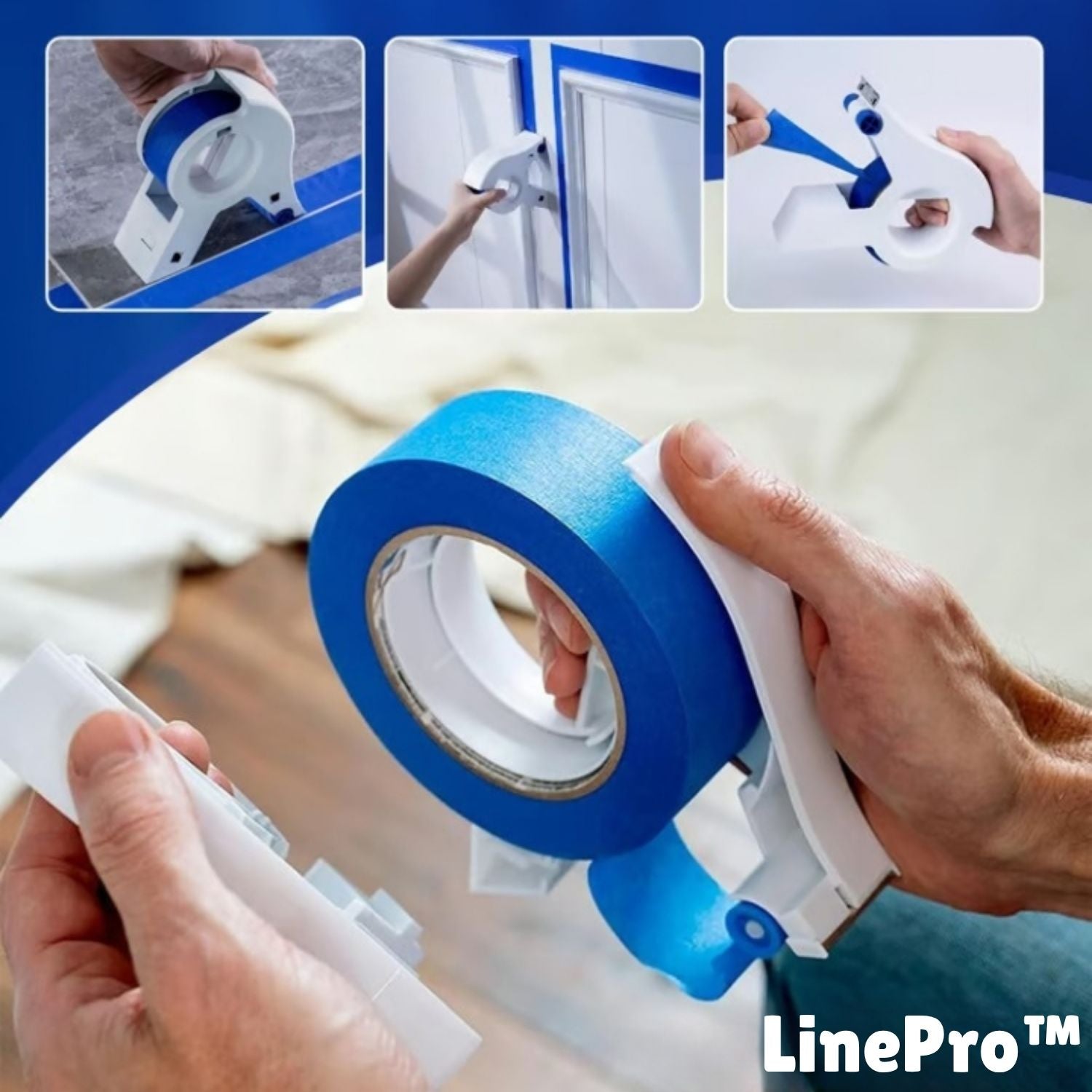 Easy Paint Edge Tool With Cutter And Smooth Rollers - Halri