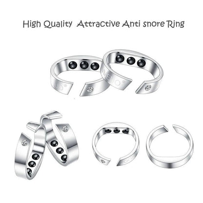 Magnetic Therapy Acupressure Anti-Snoring Finger Ring