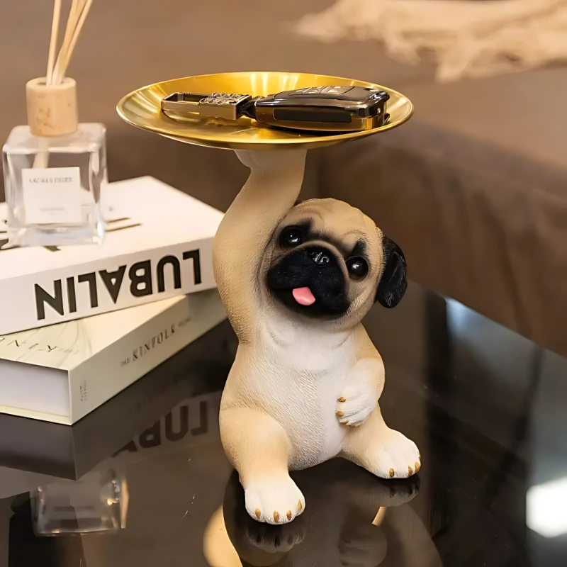 Funny Pug Dog Plate - Halri