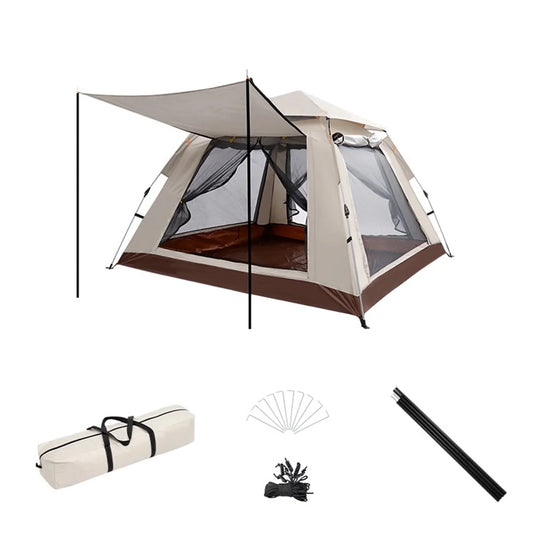 Quick Setup 4 Person Easy Pop Up Camping Tents - Halri