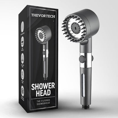 Powerful Low-Flow Shower Head for Home Use