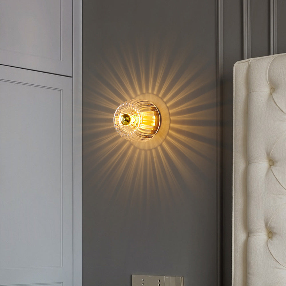 Luxury LED Ceiling Lamp with Golden Details - Halri