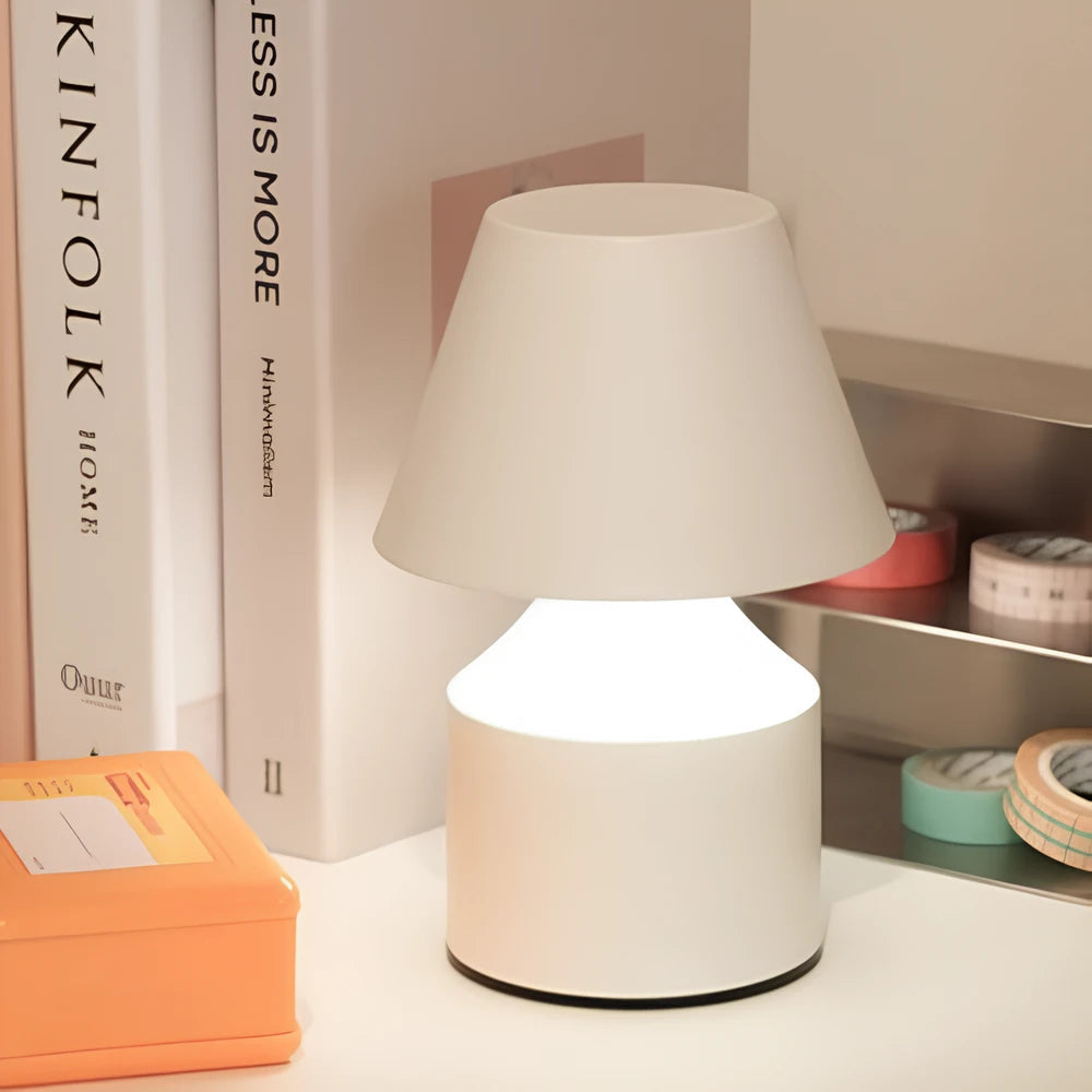 Modern Minimalist Table Lamp with Touch Control, Adjustable Color Temperature, Cordless and Rechargeable Design 3