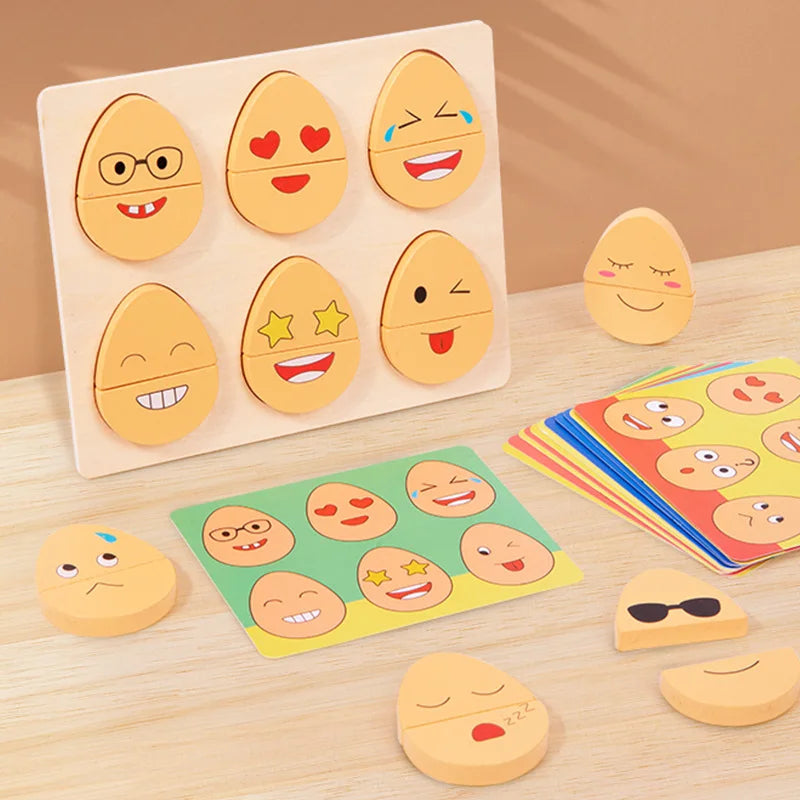 Fun Kids Emotions Puzzle Toy - Halri