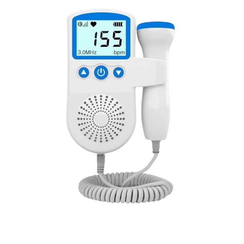 Baby Heartbeat Monitor Fetal Doppler Detector
