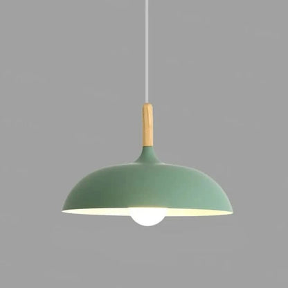 Plafonniers modernes en chêne avec éclairage LED