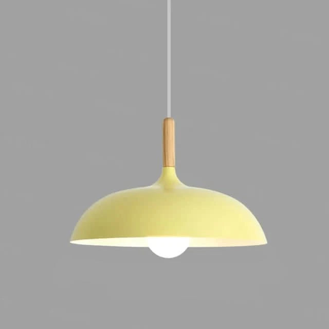 Plafonniers modernes en chêne avec éclairage LED