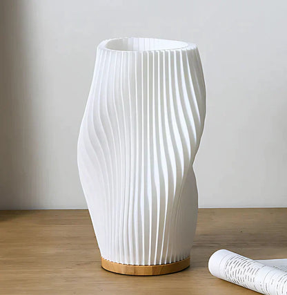 Lampe de table colorée à vagues océaniques