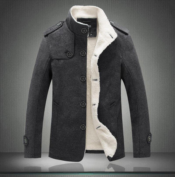 Timeless Wool Overcoat