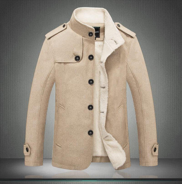 Timeless Wool Overcoat