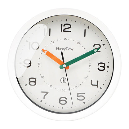 Horloge murale pour enfants silencieuse