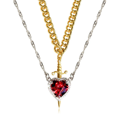 Magnifique ensemble de colliers pour couples (lui et elle)