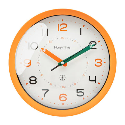 Horloge murale pour enfants silencieuse