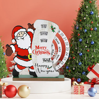 Christmas Wooden Advent Countdown Calendar - Halri