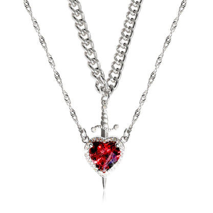 Magnifique ensemble de colliers pour couples (lui et elle)