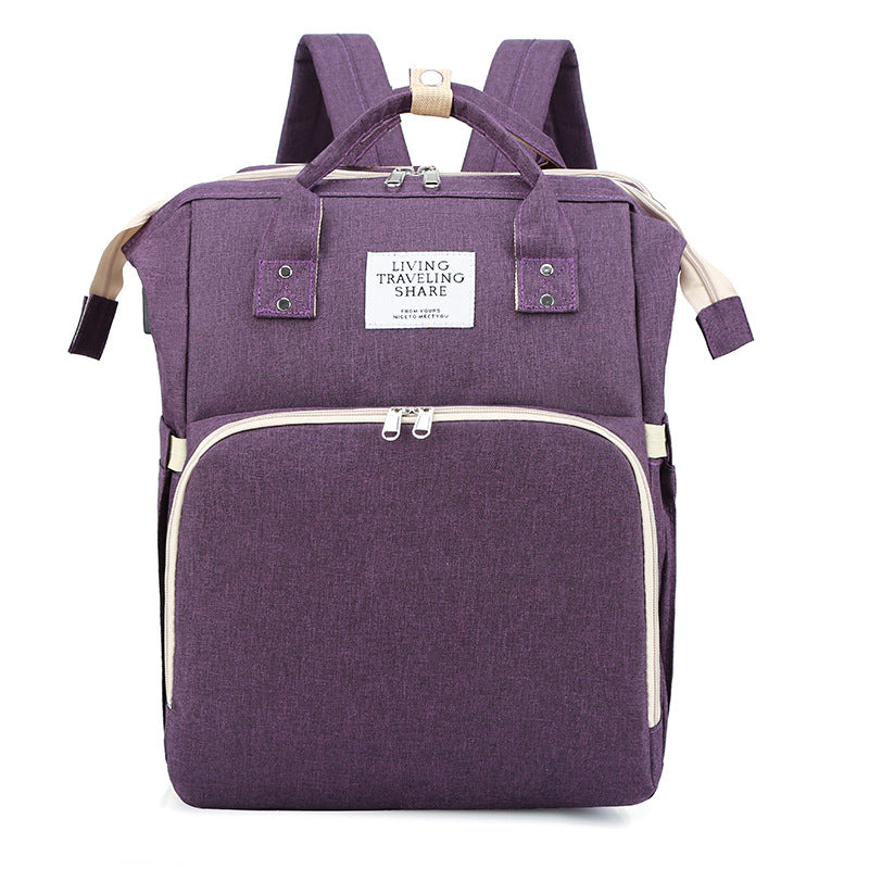 Sac à dos porte-bébé 2 en 1 pratique