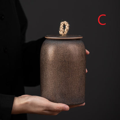 Boîte de conservation hermétique en céramique pour le café