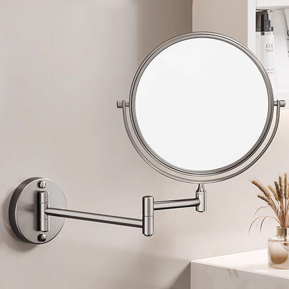 Miroir de salle de bain LED réglable avec rotation à 360°