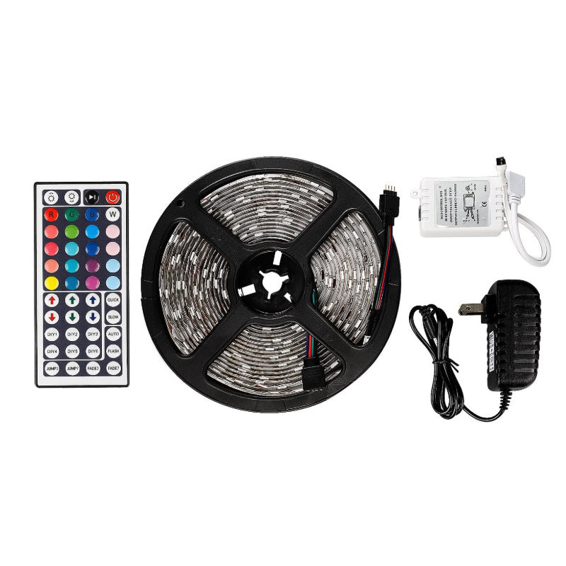 RGB LED Tape Light Waterproof Dimmable Remote Control
