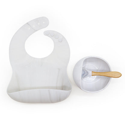 Kid Friendly Dining Set - Non Slip Plate and Utensils - Halri