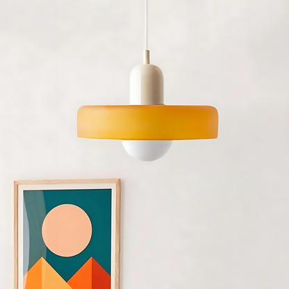 Modern Glass Pendant Lighting Fixture - Halri