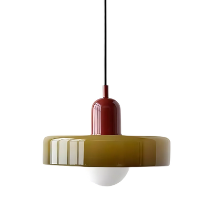 Suspension moderne en verre
