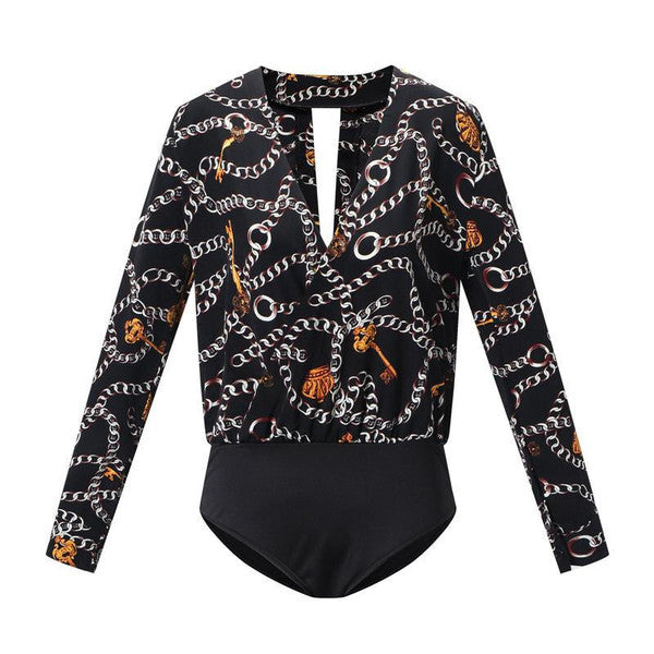 Retro Style Women's Bodysuit