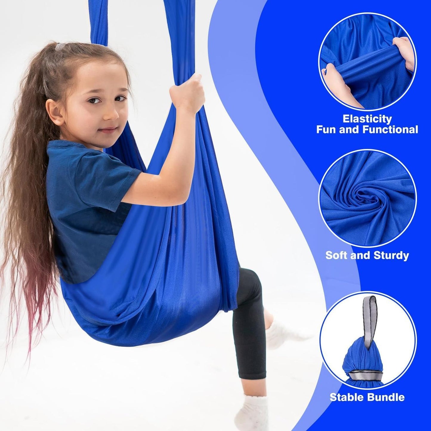 Pedagogical Sensory Swing for Children – Indoor Therapy & Play Hammock
