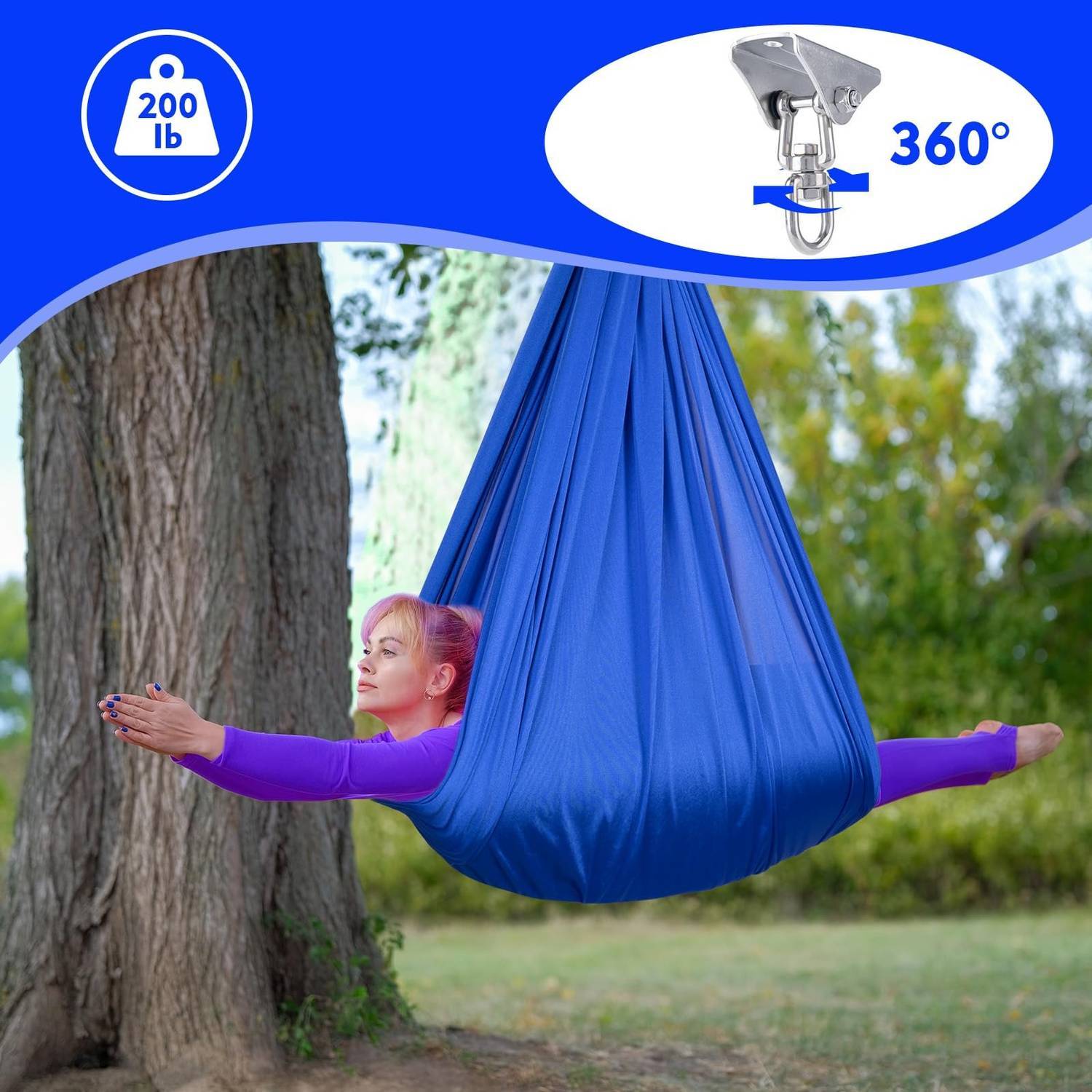 Pedagogical Sensory Swing for Children – Indoor Therapy & Play Hammock