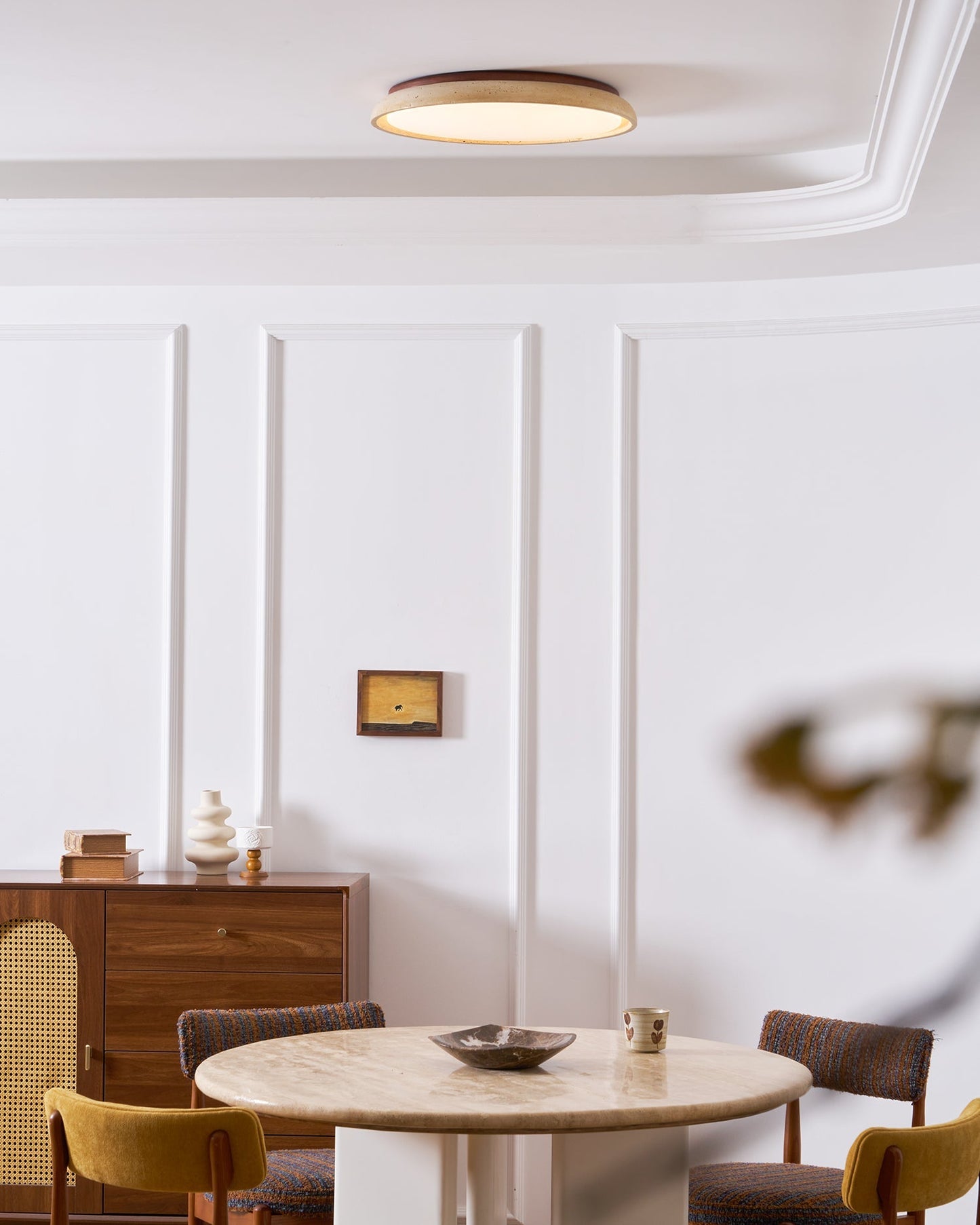 Stylish Circular LED Ceiling Fixtures for Homes