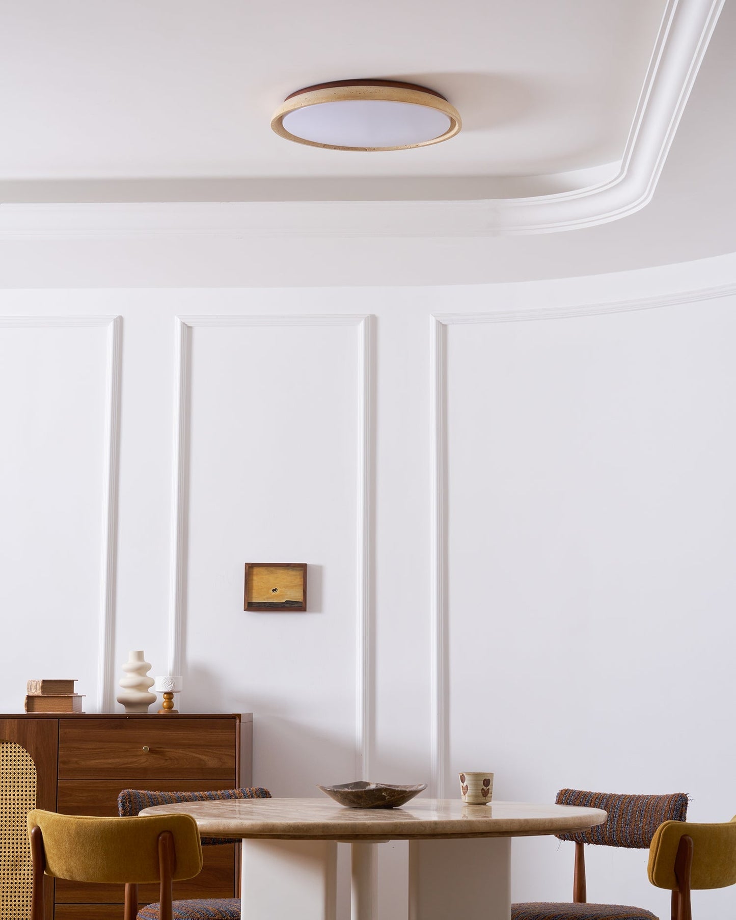 Stylish Circular LED Ceiling Fixtures for Homes