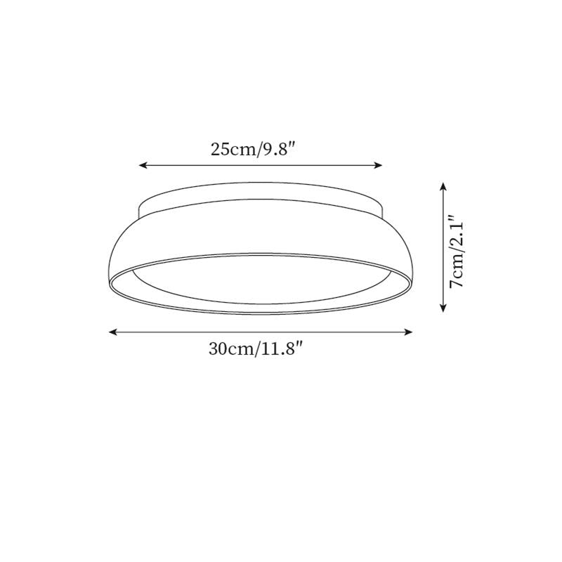 Stylish Circular LED Ceiling Fixtures for Homes