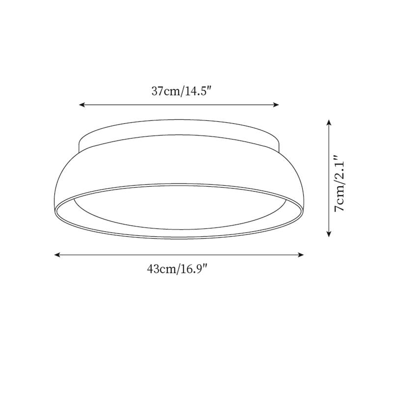 Stylish Circular LED Ceiling Fixtures for Homes