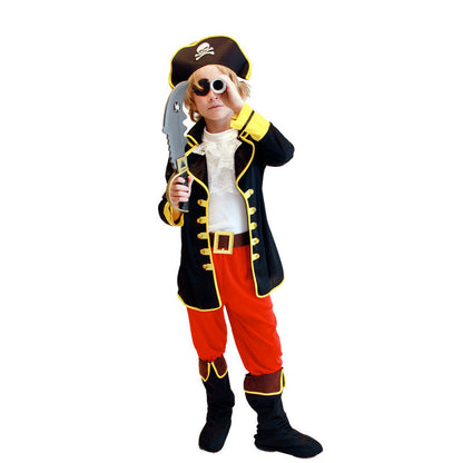 Fun Kids Pirate Fancy Dress Costume for Halloween - Halri