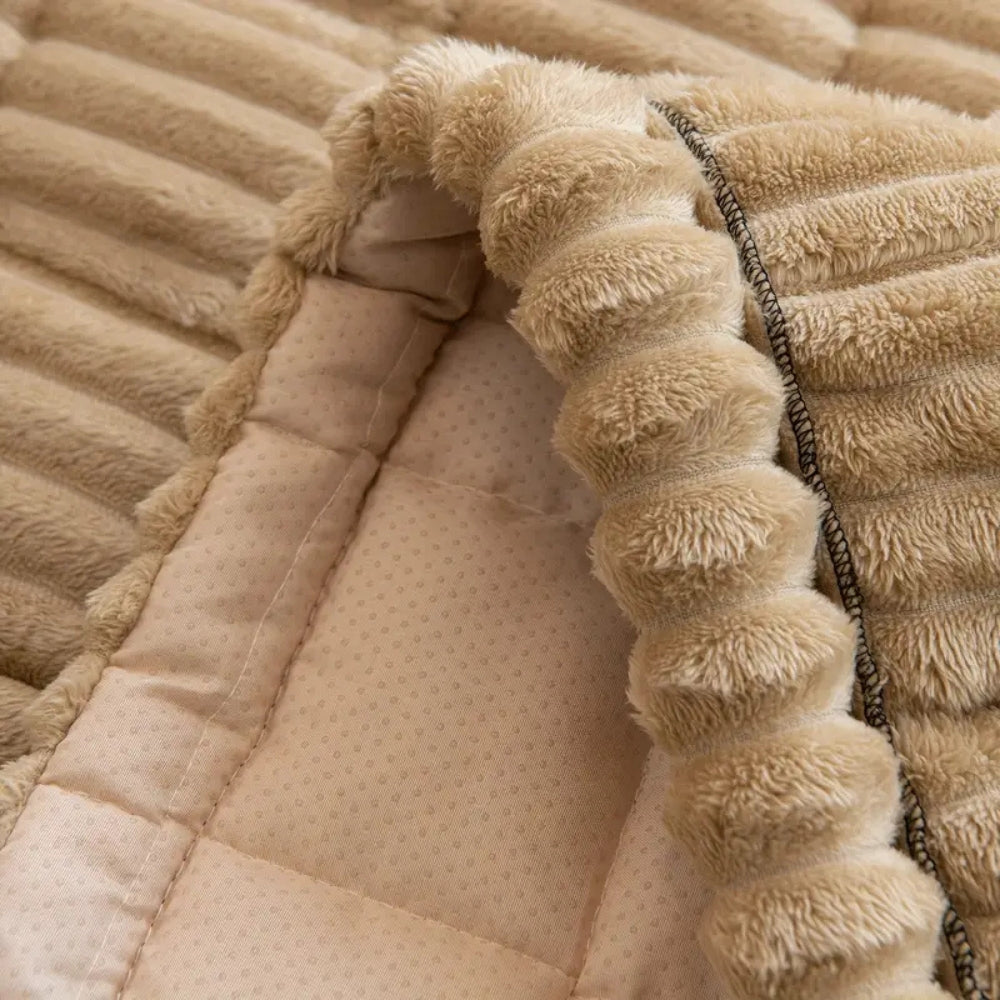 Soft Furniture Cover with Deluxe Ruffled Trim