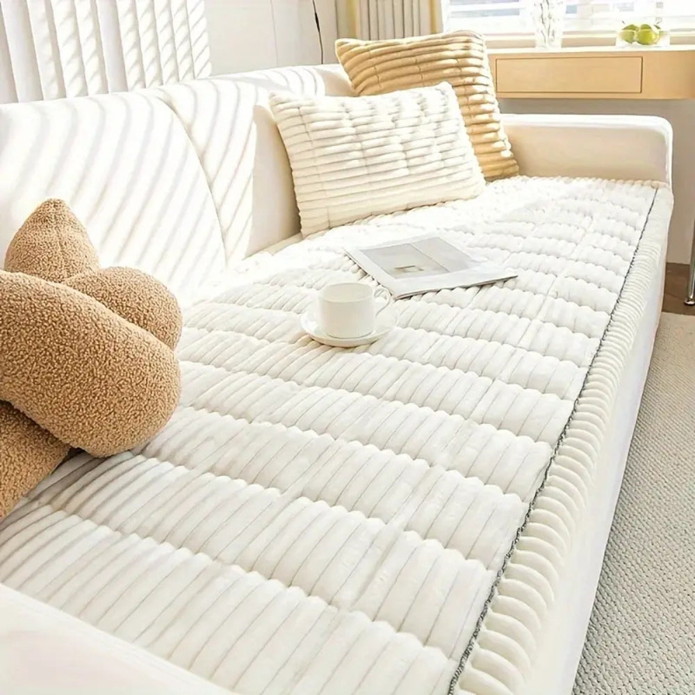 Soft Furniture Cover with Deluxe Ruffled Trim