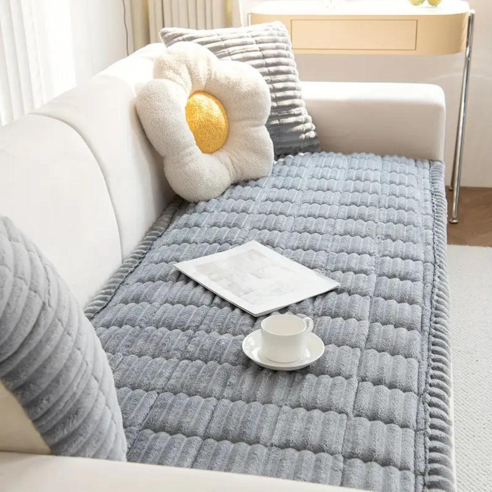 Soft Furniture Cover with Deluxe Ruffled Trim