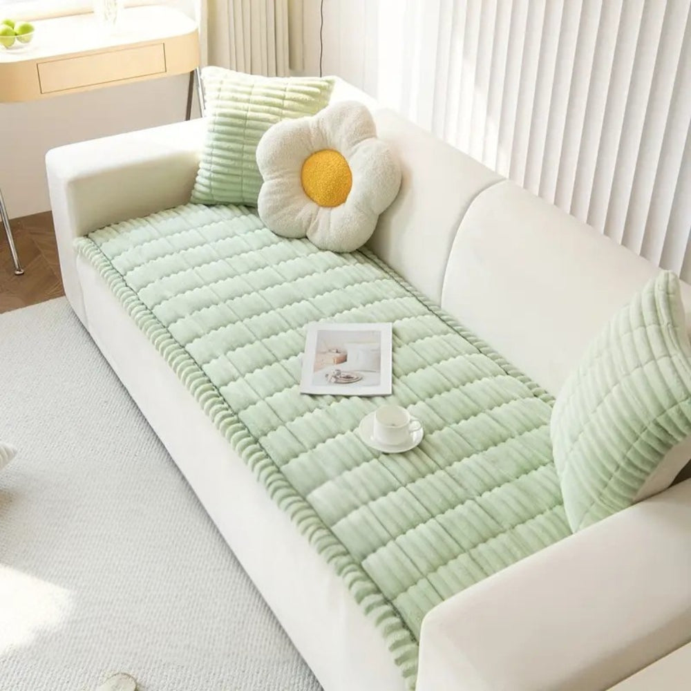 Soft Furniture Cover with Deluxe Ruffled Trim