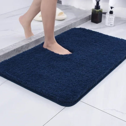 Soft Grip Bathroom Mat – Absorbent Washable Kitchen Rug - Halri