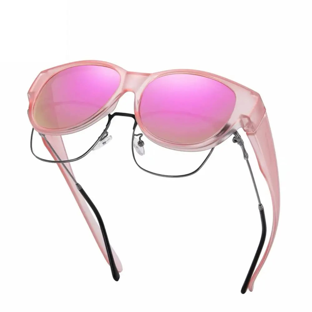 Lunettes de soleil polarisées pour la conduite, compatibles avec les verres correcteurs 