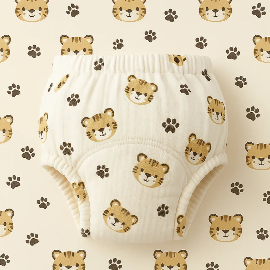 Culottes d'apprentissage de la propreté douces et réutilisables pour enfants