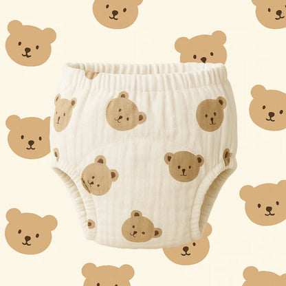 Culottes d'apprentissage de la propreté douces et réutilisables pour enfants